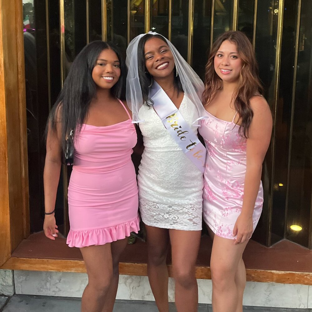 Bridal Short Bachelorette Dress